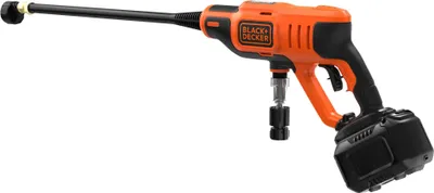 Produktbild von Black & Decker BCPC18D1-QW, Kompakt, Akku, 6 m, Hochdruck, Orange, 24 bar