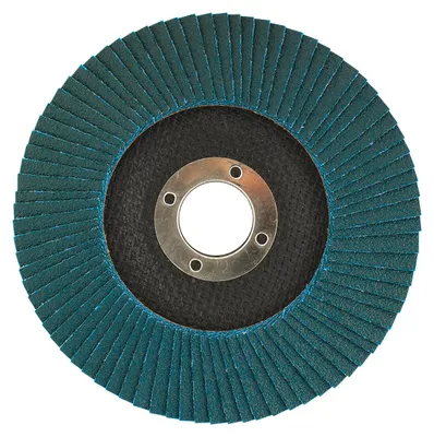 Imagen del producto de Disco abrasivo de láminas, 125 x 22.2 mm, grano K80, de circonio