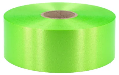 Produktbild von Geschenkband Ringelband 50mm x 100m Rolle Lindgrün / Maigrün