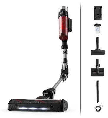 Immagine prodotto di Rowenta RH2077 Aspirapolvere a bastone 2 in 1 Batteria Secco Senza sacchetto 0,4 L 250 W Nero, Rosso