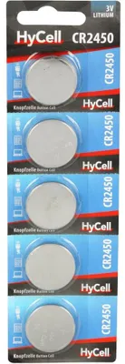 Produktbild von Ansmann 1516-0107, Einwegbatterie, CR2450, Lithium, 3 V, 5 Stück(e), Mehrfarbig