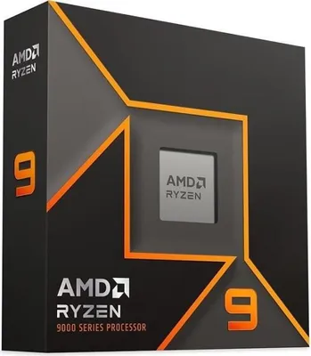 Immagine prodotto di Processore AMD Ryzen 9 9900X, 12 core, 5,60 GHz, 76 MB di cache, 512 GB di capacità del disco rigido
