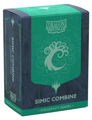 Produktbild von Simic Combine Matte Dual Art Sleeves für Magic – Guildpact Serie