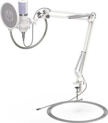 Image de ENDORFY Mikrofon Solum Streaming Onyx White, USB, bílá