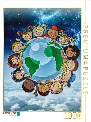 Produktbild von CALVENDO Puzzle Ein Motiv aus dem Kalender KINDER KINDER | 1000 Teile Lege-Größe 64x48cm Foto-Puzzle für glückliche Stunden
