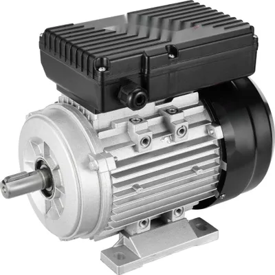 Immagine prodotto di Motore elettrico 0,55 kW - 1400 giri/min - AC 220-240V - 4,5A - monofase - albero scanalato 19 mm - qualità industriale