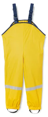 Imagen del producto de Playshoes: Pantalón impermeable para lluvia, sin forro, unisex, para niños, resistente al viento y al agua