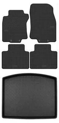 Obrázok produktu pre Gumové autokoberce SolidTread + vaňa kufra pre: Renault Koleos II 2017-2021 SUV 5 ks