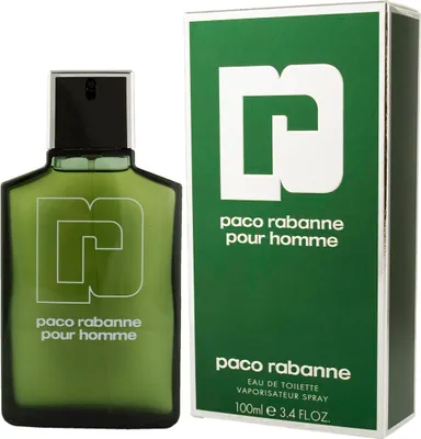 Obrázek produktu pro Rabanne Pour Homme, Pánské, 100 ml, Levandule, Estragon, Tymián, Hřebíček, Pelargónie, Pižmo, Větvičník slívový, Tabákový, Sprej