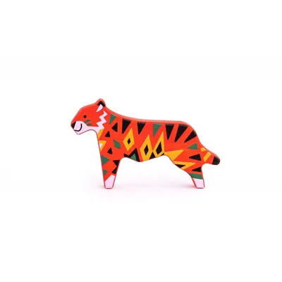 Produktbild von Bajo Tierfigur Tiger - Lernspielzeug aus Karton