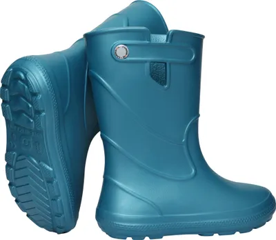 Produktbild von Gummistiefel Camminare Junior metallic blau