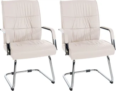 Produktbild von 2er Set Besucherstühle Sievert creme