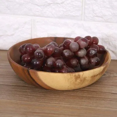 Produktbild von Acaciaholzschale 20x7cm für Suppe und Reis