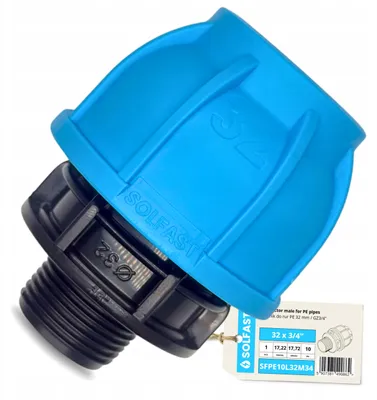 Produktbild von SOLFAST PE-Verschraubung 32 mm 3/4" AG für Bewässerungsrohr
