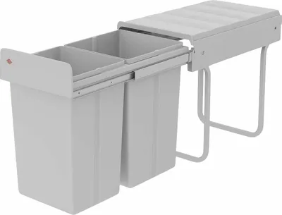 Produktbild von WESCO Traditionline DOUBLE-BOY 410 X / 300-2, alugrau ab 30 cm Schrankbreite