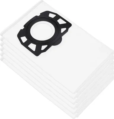 Produktbild von 6 Stš¹ck Staubsaugerbeutel fš¹r K?rcher WD4,WD5,WD6 Vliesfilterbeutel KFI 487,Staubbeutel fš¹r K?rcher MV 4, MV 5, MV 6,WD5P,WD6P Filtertš¹ten Fleece Filter Bags 2.863-006.0 Nass Trockensauger Beutel