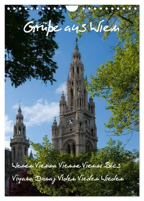 Produktbild von Grüsse aus Wien (Wandkalender 2027 DIN A4 hoch), CALVENDO Monatskalender