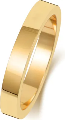 Produktbild von 18 Karat (750) Gold 3mm Flach Form Herren/Damen - Trauring/Ehering/Hochzeitsring, 55 (17.5); TRS1884418KYRSO