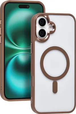 Produktbild von TUNIQ iPhone 16 Plus Back cover case - Magsafe - silicone - Gold