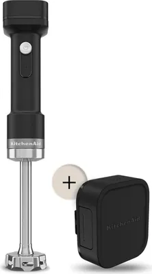 Productafbeelding van KitchenAid 5KHBRV71BM, Dompelstokmixer, 0,7 liter, Zwart