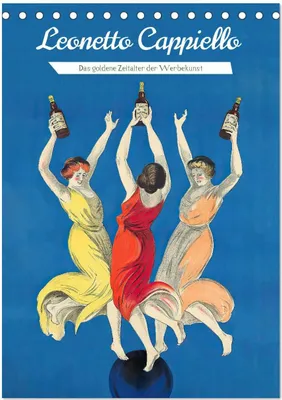 Produktbild von Leonetto Cappiello - Das goldene Zeitalter der Werbekunst (Tischkalender 2026 DIN A5 hoch), CALVENDO Monatskalender