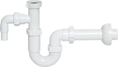 Obrázok produktu pre Umývadlový sifón 5/4" mm, odtok 32 mm, s vývodom na práčku/umývačku riadu