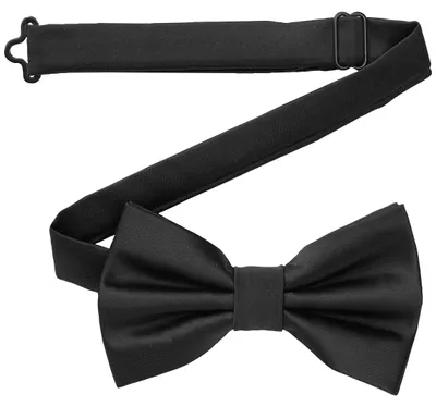 Produktbild von Handgemachte Fliege - Seidenlook - Stufenlos verstellbar - Leicht - Perfekt für Partys - 12 x 6 cm - Schleife