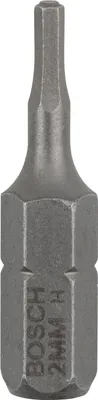 Obrázok produktu pre Šesťhranný nástrčný bit Bosch 3ST veľkosť 2 XH 25 mm