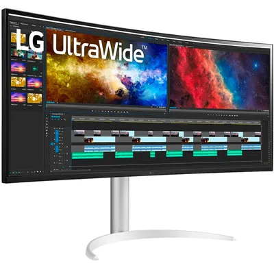 Immagine prodotto di LG 38BQ85C-W.AEU LG 38BQ85C-W.AEU Curved Monitor 95,3 cm (37,5 Zoll) weiß