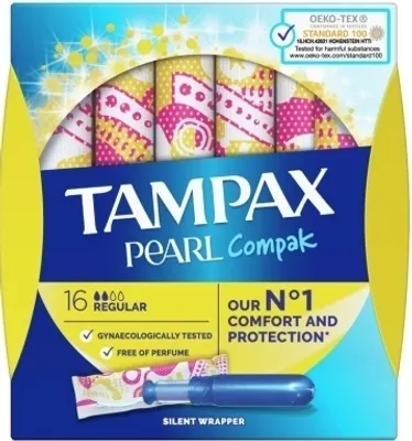 Produktbild von Tampax Tampony z aplikatorem Regular 16 sztuk