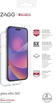 Zdjęcie produktu dla InvisibleShield Elite 360° sklo + kryt iPhone 14 Pro Max
