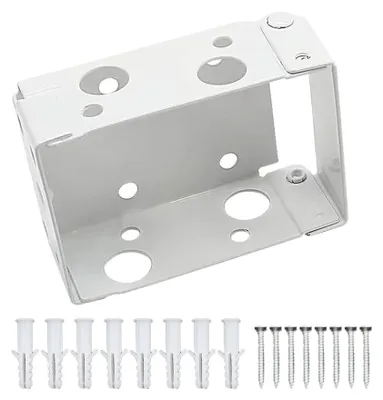 Montagebeugel für Jalousien, 2er-Pack, weiß, 6,7x4,5 cm