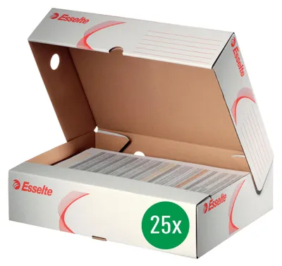 Zdjęcie produktu dla Esselte 128005, Karton, Biały, A4, 330 mm, 80 mm, 260 mm