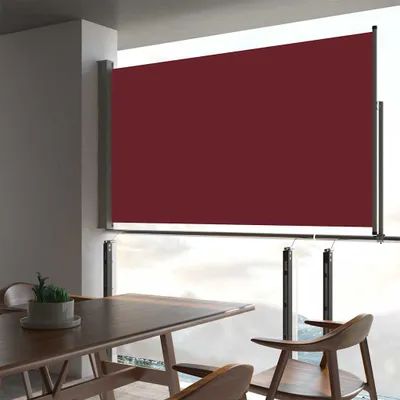 Immagine prodotto di vidaXL Tenda laterale estensibile 140 x 300 cm rosso