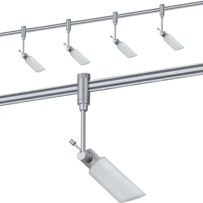 Zdjęcie produktu dla Zestaw 5 sztuk Paulmann Spot Phantom Phila 40 W G9 opal / matowy chrom
