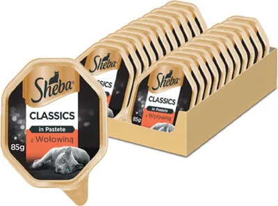 Produktbild von Sheba Classics Rindfleischpatte Set 22X 85G