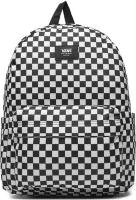 Produktbild von Vans Old Skool Grom Check 18l Kinderrucksack Weiß,Schwarz  Kinder Weiß,Schwarz One Size