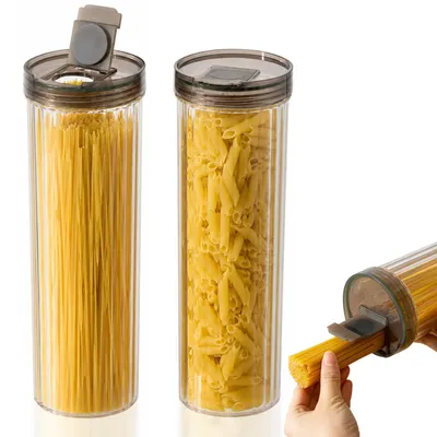 Vorratsdosen-Set 2x 2,3 l luftdicht transparent mit Deckel