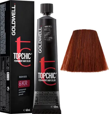 Produktbild von Goldwell Topchic The Reds, Rot, 6KR, Pomegranate, Unisex, 60 ml, Alle Haare