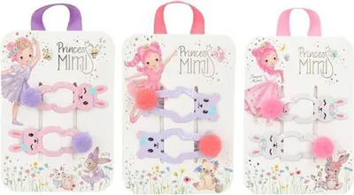 Produktbild von Princess Mimi Haarspangen mit POMPOM