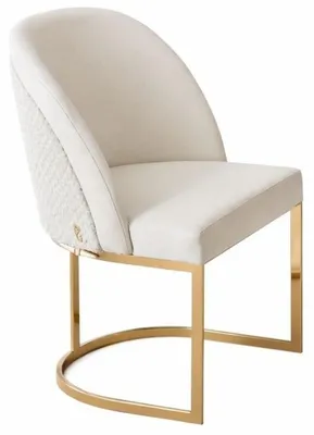 Immagine prodotto di Sedia da pranzo beige moderna, realizzata in legno. Sedia per sala da pranzo, mobili per sala da pranzo