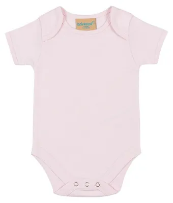 Image de Larkwood - Body pour bébé à manches courtes LT4800 (68) (rose pâle)