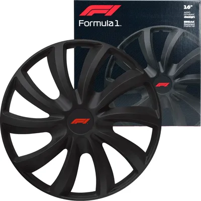 Produktbild von Formula 1 Radzierblenden-Set 16 Zoll R16 16" 4x Radkappen Radblenden Abdeckung