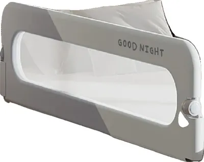 Obrázek produktu pro Zábrana na dětskou postel, bezpečnostní zábrana, několik velikostí, šedá-180 cm
