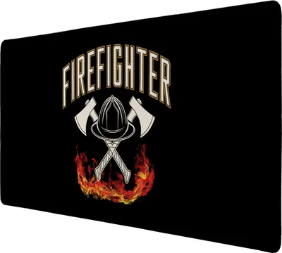 Produktbild von Feuerwehrhelm FIREFIGHTER Schreibtischunterlage 89x40cm XXL Mauspad für