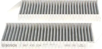 Produktbild von BOSCH 1 987 435 534 Innenraumfilter Pollenfilter für RENAULT Latitude Limousine Aktivkohle