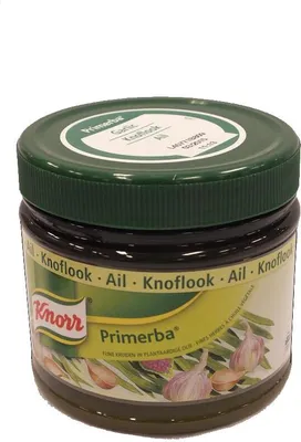 Produktbild von Knorr Primerba Gewürzpaste Knoblauch 340g (Kräuterpaste)