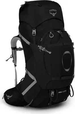 Obrázok produktu pre Osprey Ariel Plus 60l Batoh Black,Grey XS-S Black,Grey XS-S