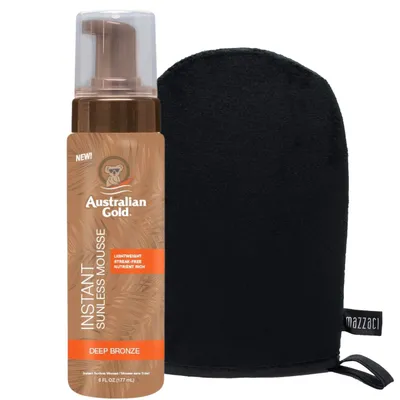Obrázek produktu pro Australian Gold Instant Sunless Mousse + rukavice
