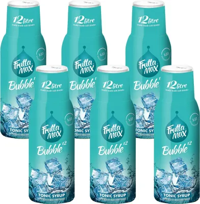Produktbild von FruttaMax Tonic Sirup 500 ml, Konzentrat, 6 Stück, Getränk Set